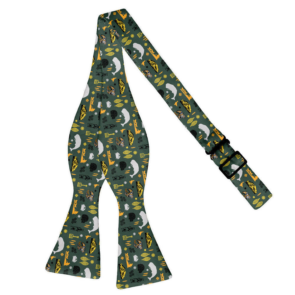 Alaska State Heritage Bow Tie - Adult Pre-Tied 12-22" - Knotty Tie Co.