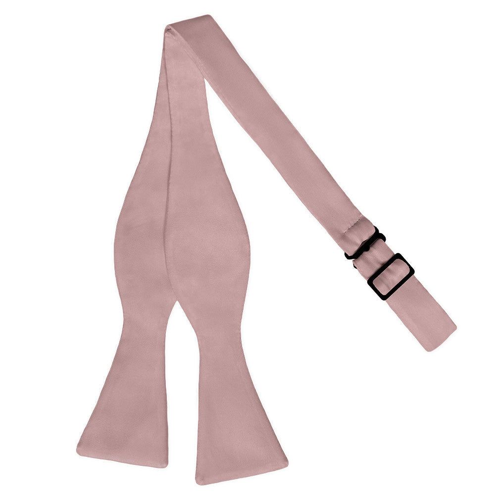 Azazie Dusty Rose Bow Tie - Adult Extra-Long Self-Tie 18-21" - Knotty Tie Co.
